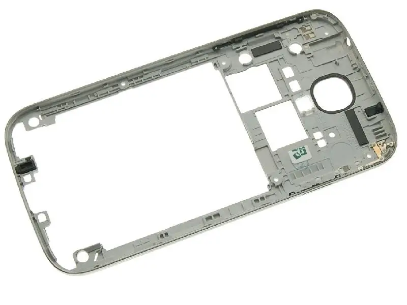 Корпус Samsung i9505 / Galaxy S4 (только средняя рамка) silver Original|Корпусы и рамки для
