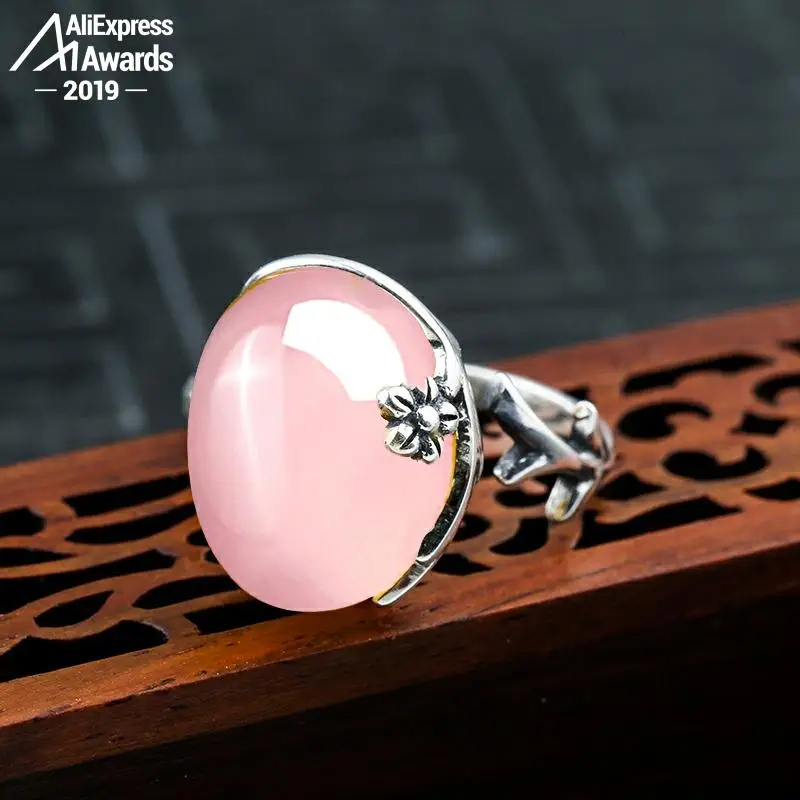 Серебряные кольца с рубинами в австралийском стиле 10*14 мм 6 18 распродажа