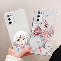 juzo suzuya tokyo ghouls anime phone case transparent for oppo r reno 9 11 17 3 4 s plus pro 15x k7
