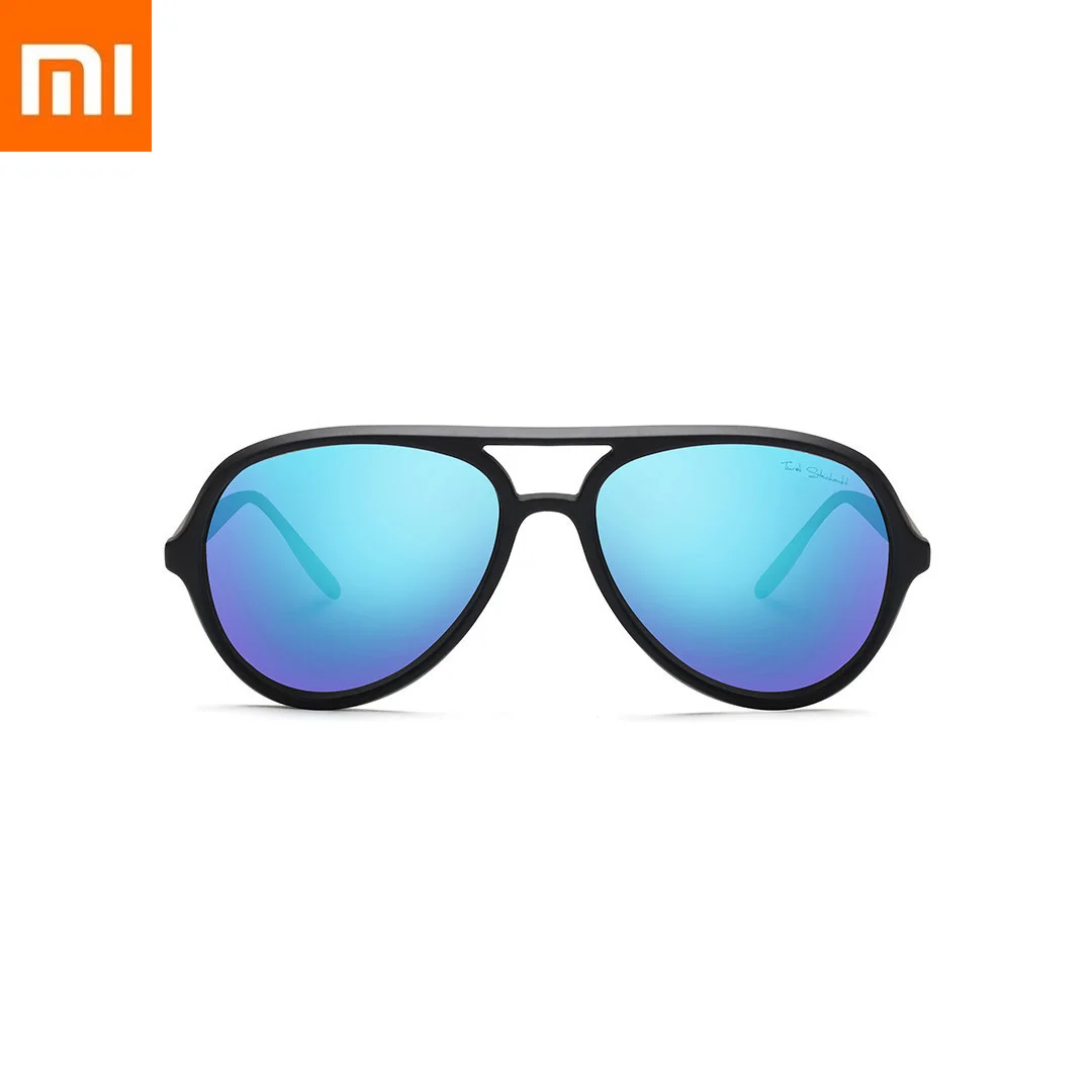 Xiao mi JIA home Ts Ice Blue Pilot Солнцезащитные Очки стильные модные Tac поляризационные линзы