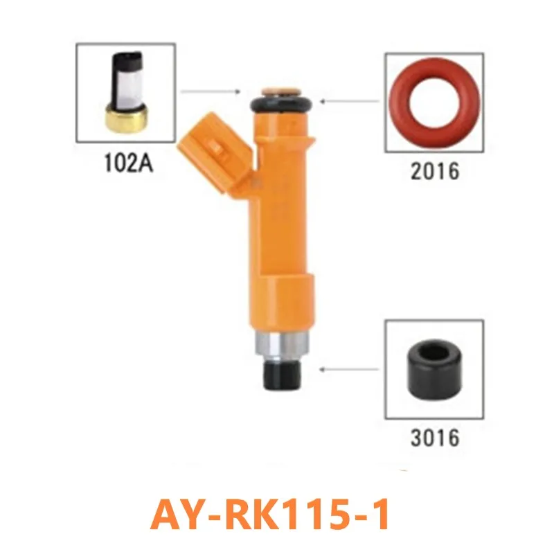 

40sets Top Feed IMP Fuel injector repair kit For Toyota YARIS 200CC nozzle oem 23209-40020 042082319 23209-39075(AY-RK115-1)