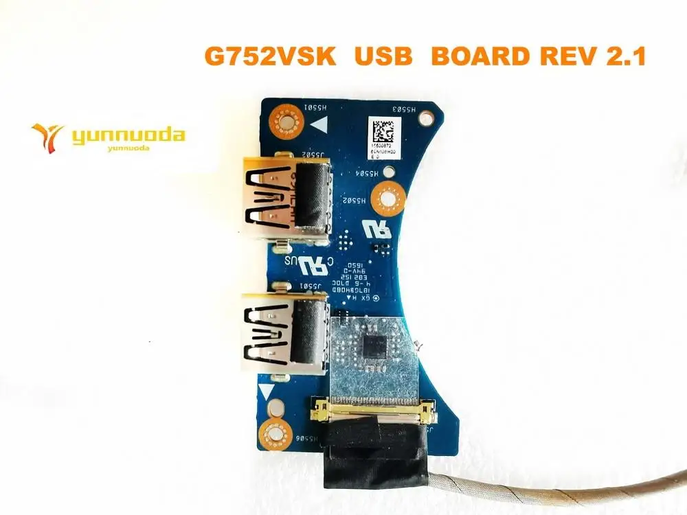 Оригинальная USB-плата для ASUS G752VSK REV 2 1 протестирована хорошая Бесплатная доставка