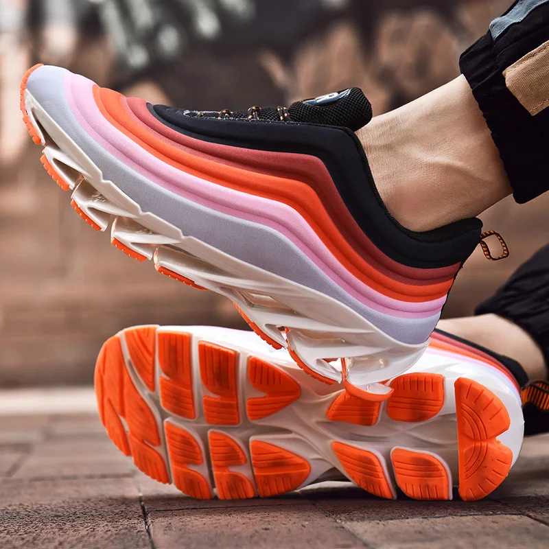 

High Quality Blade Men Sneakers Comfortable Casual Shoes Oudoor Trendy Wear-resistant No-slip Shoes Tenis Masculino Scarpe Uomo