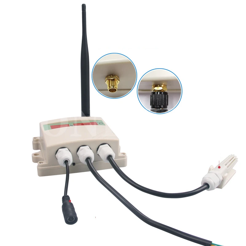 

Беспроводной передатчик температуры и влажности с дистанционным управлением, удаленный контроль температуры и влажности, система мониторинга окружающей среды