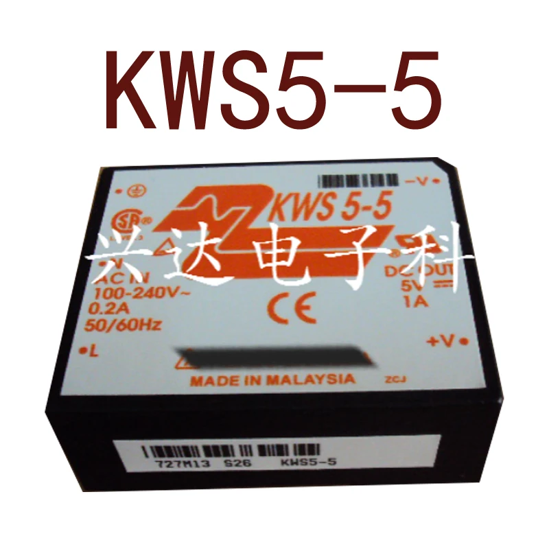 

Original-- KWS5-5 AC-DC 100~240VAC-5VDC1A 5W 1 year warranty ｛Warehouse spot photos｝
