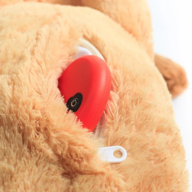 

Cute Heartbeat Puppy Behavioral Training Toy Plush Pet Comfortable Snuggle Anxiety Relief Sleep Aid Doll Durable Dog