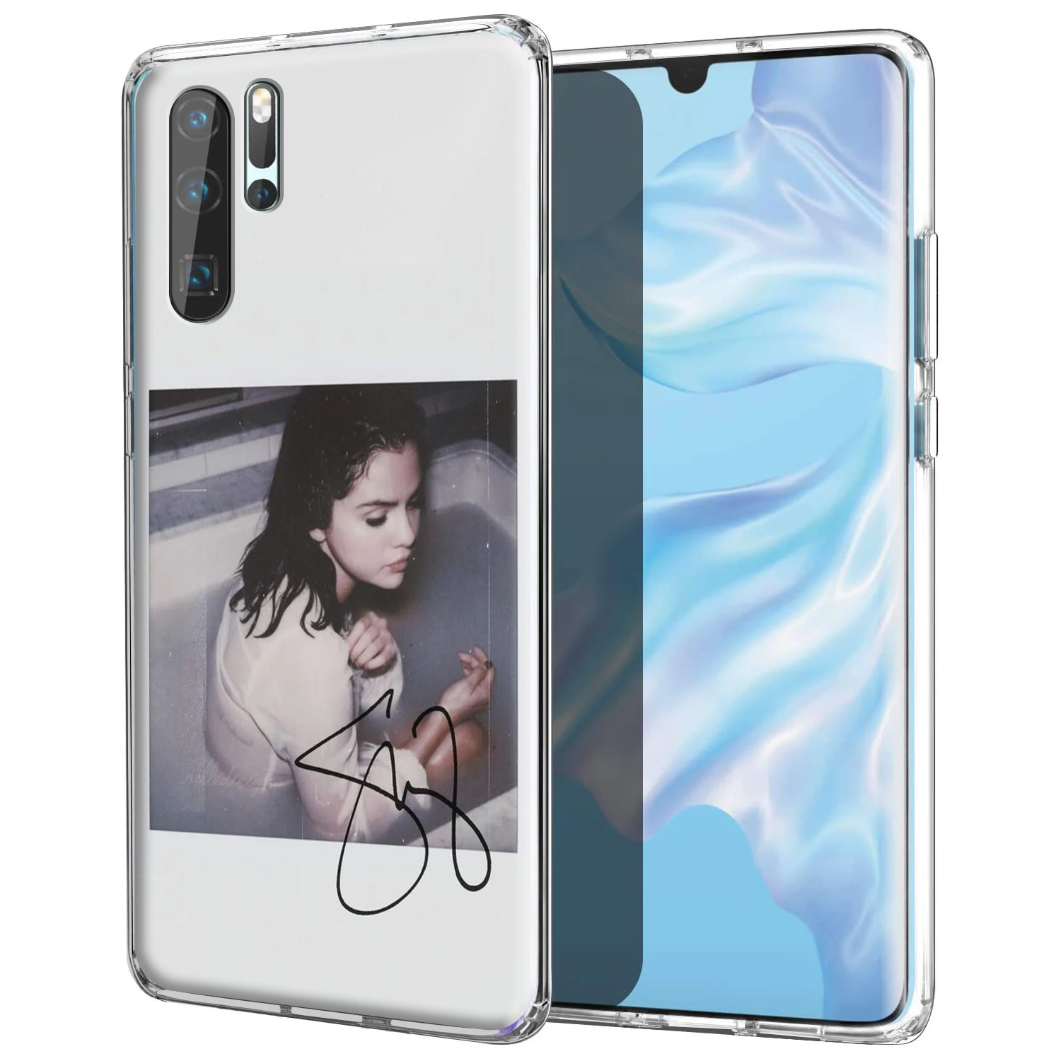 Чехол для Huawei Y6 Y7 Y9 Prime 2019 силикон с редким рисунком из Селены Гомез 2018 | Мобильные