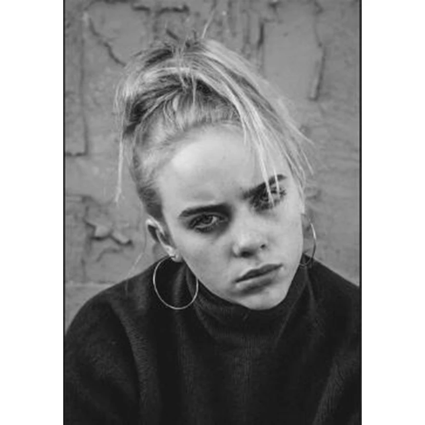 Полный квадратный/круглый дрель 5D DIY Алмазная картина "Billie Eilish" милая девушка 3D вышивка крестиком 5D домашний Декор подарок WG1604