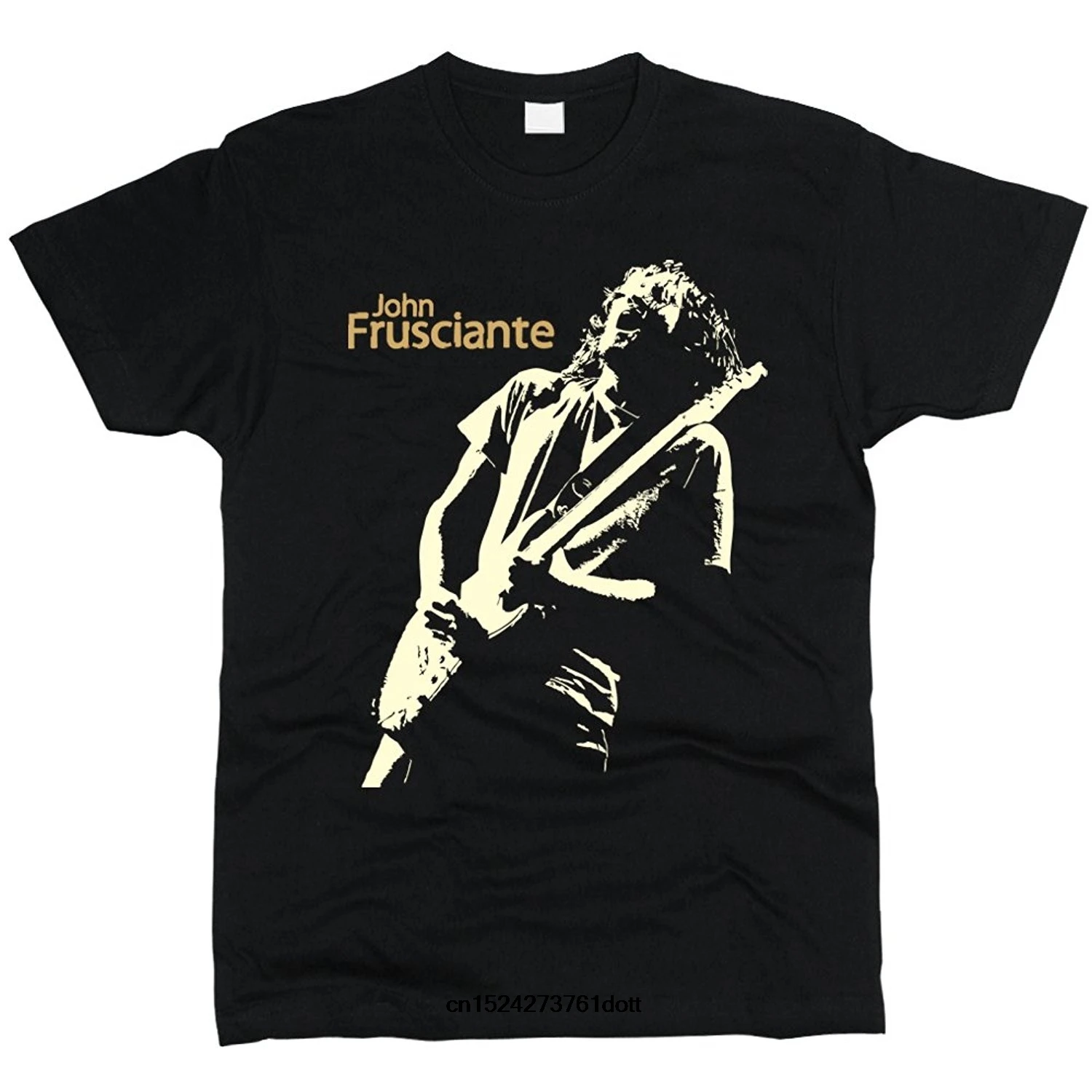Забавная Мужская футболка белая черная John Frusciante обычная посадка| |