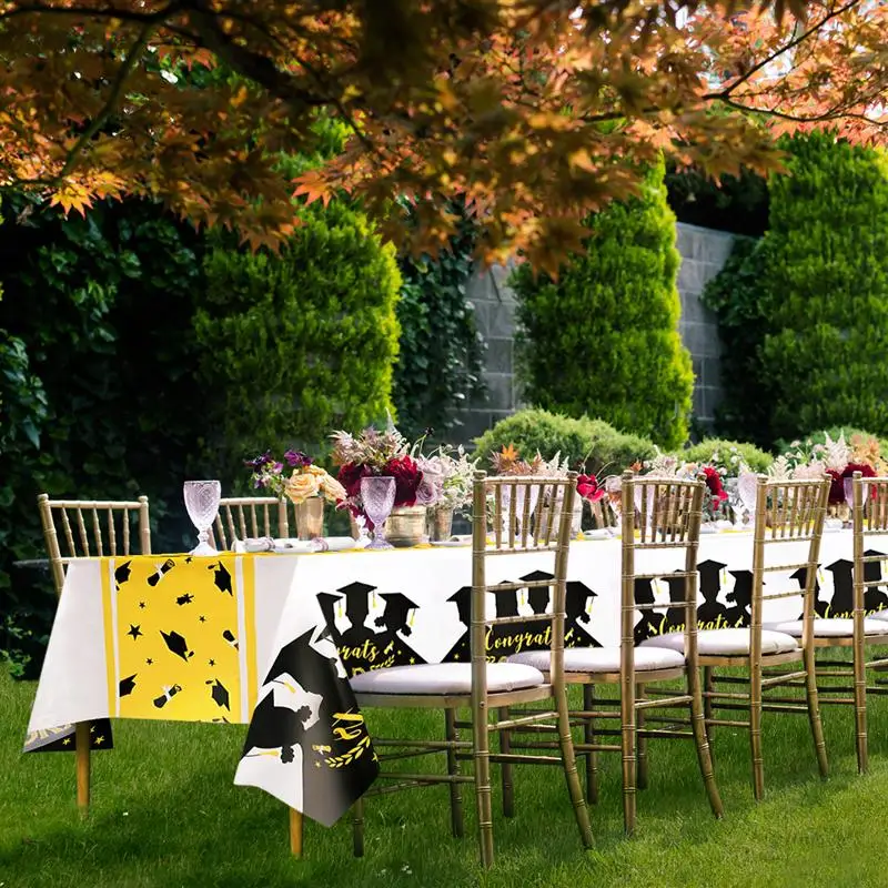 3 шт. прямоугольная скатерть 2020 для выпусквечерние вечера Декоративная стола