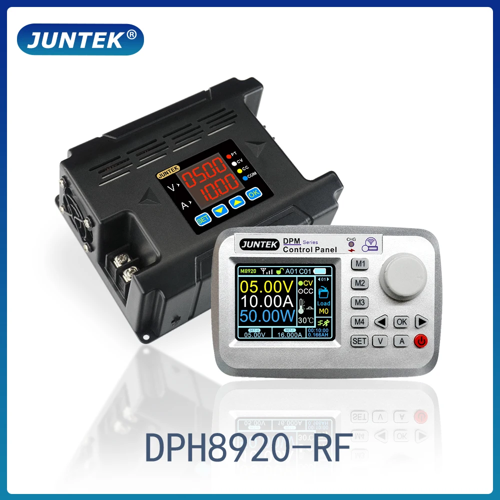 JUNTEK DPH8920 RF 96 в 20A вольтметр с пультом дистанционного управления dc регулятор