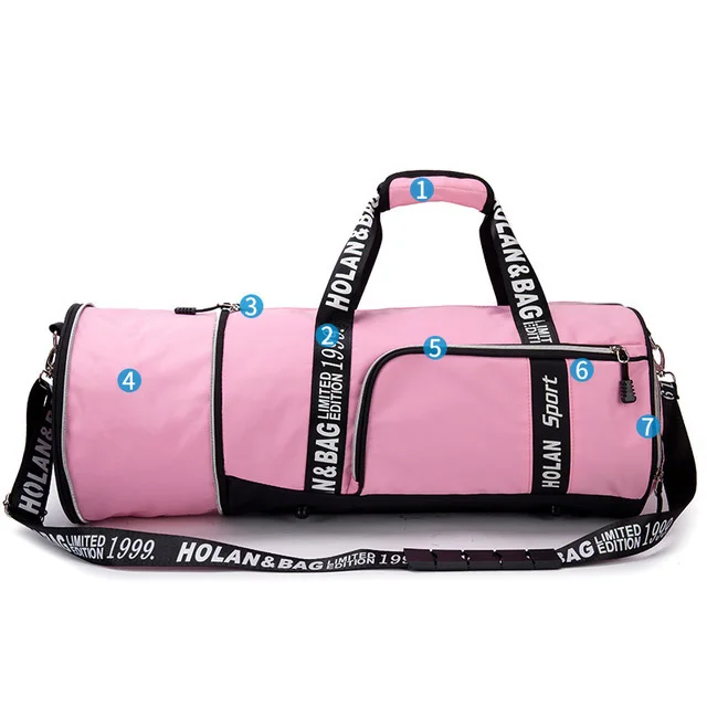 

Yoga Mat Bag For Women 2019 Pink Gym Bag Women Sports bag For Fitness/Gym Women Gym Bag Shoe Compartment Small Gym Bag