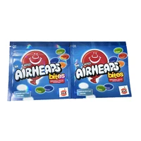 new 500 mg blue airheads candy empty plastic bags smell proof mylar bagsonly bag no food