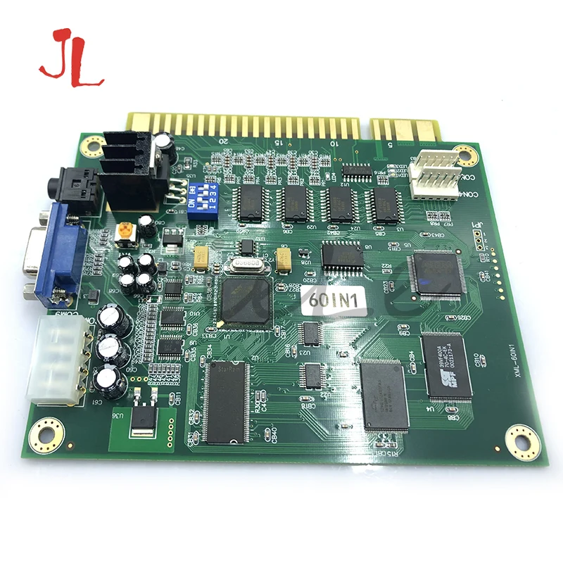 Аркада Jamma 60 в 1 доска Multicade PCB игры выход CGA VGA Вертикальная настольная игра