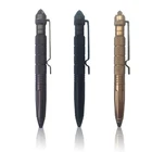 Многофункциональная ручка, 1 шт., тактическая Вольфрамовая сталь, вращающийся инструмент, унисекс, ручка, стекло, металлическая шариковая ручка, многофункциональный