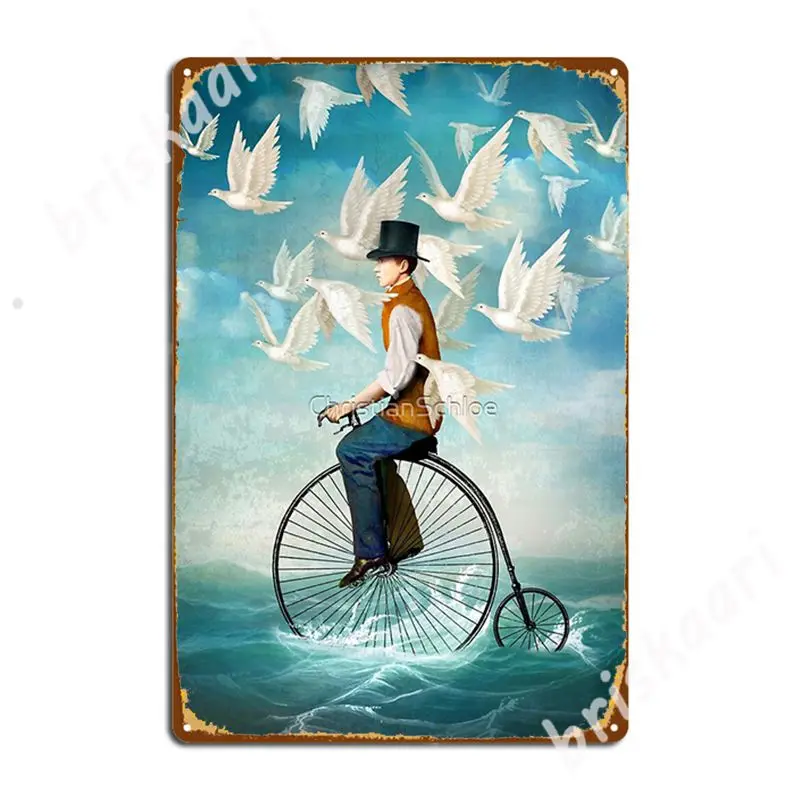 Океан ездить металлические знаки кинотеатр гостиная роспись под заказ гараж