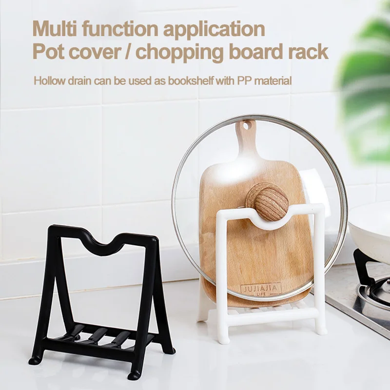 

Kitchen storage rack clip type pot cover rack vegetable board rack pot cover artifact tableware case