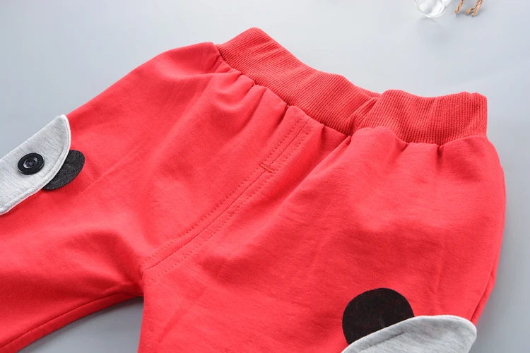 Весенне-осенний комплект одежды для маленьких мальчиков и девочек Модная