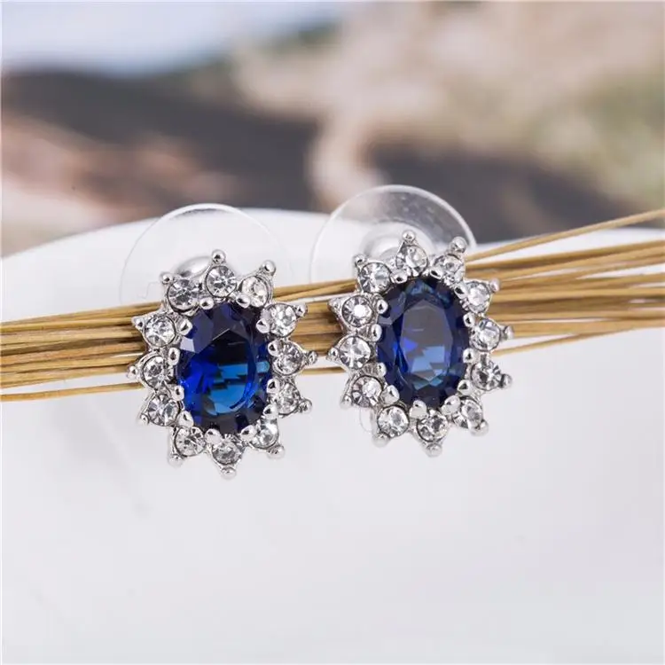 Королевские Австрийские хрустальные стразы Королевского океана синего золота