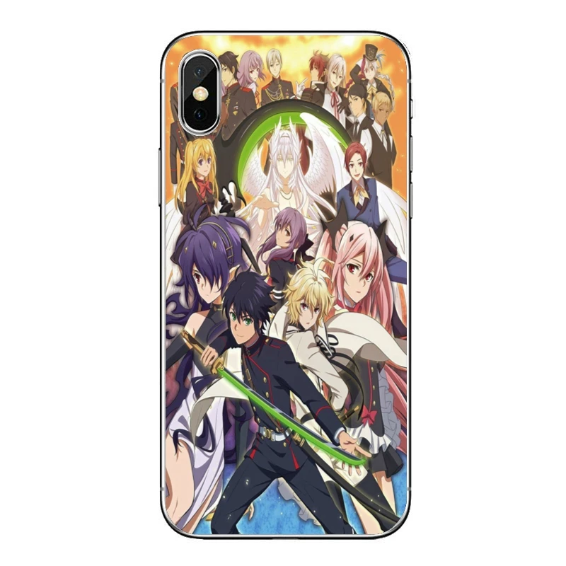 Чехол с аниме Hiiragi Shinoa Seraph of the end для Xiaomi Mi 11 Note 10 10T 9 9T 8 Pro A2 Lite A3 A1 Poco F1 F2 M3 X3 NFC |