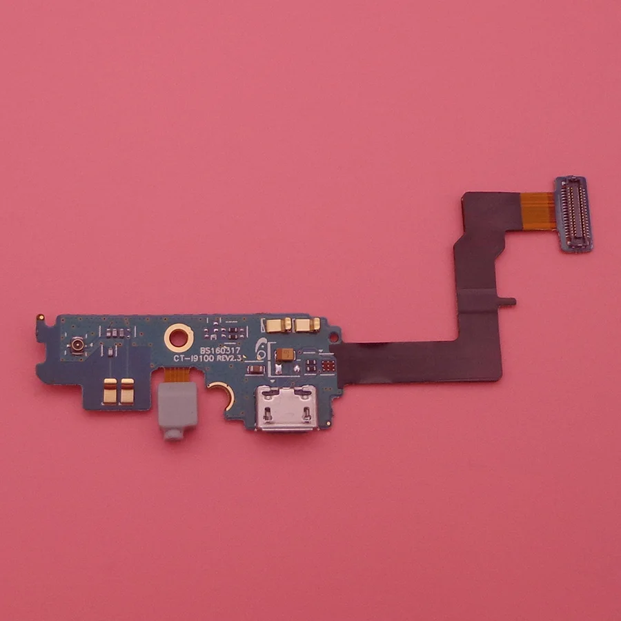 USB Charger Flex Cable For SAMSUNG Galaxy S2 I9100 GT-i9100 Charging Dock Connector with Microphone | Мобильные телефоны и