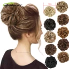 Шиньоны для наращивания, синтетические прическа гулька волосы, 7 дюймов в диаметре