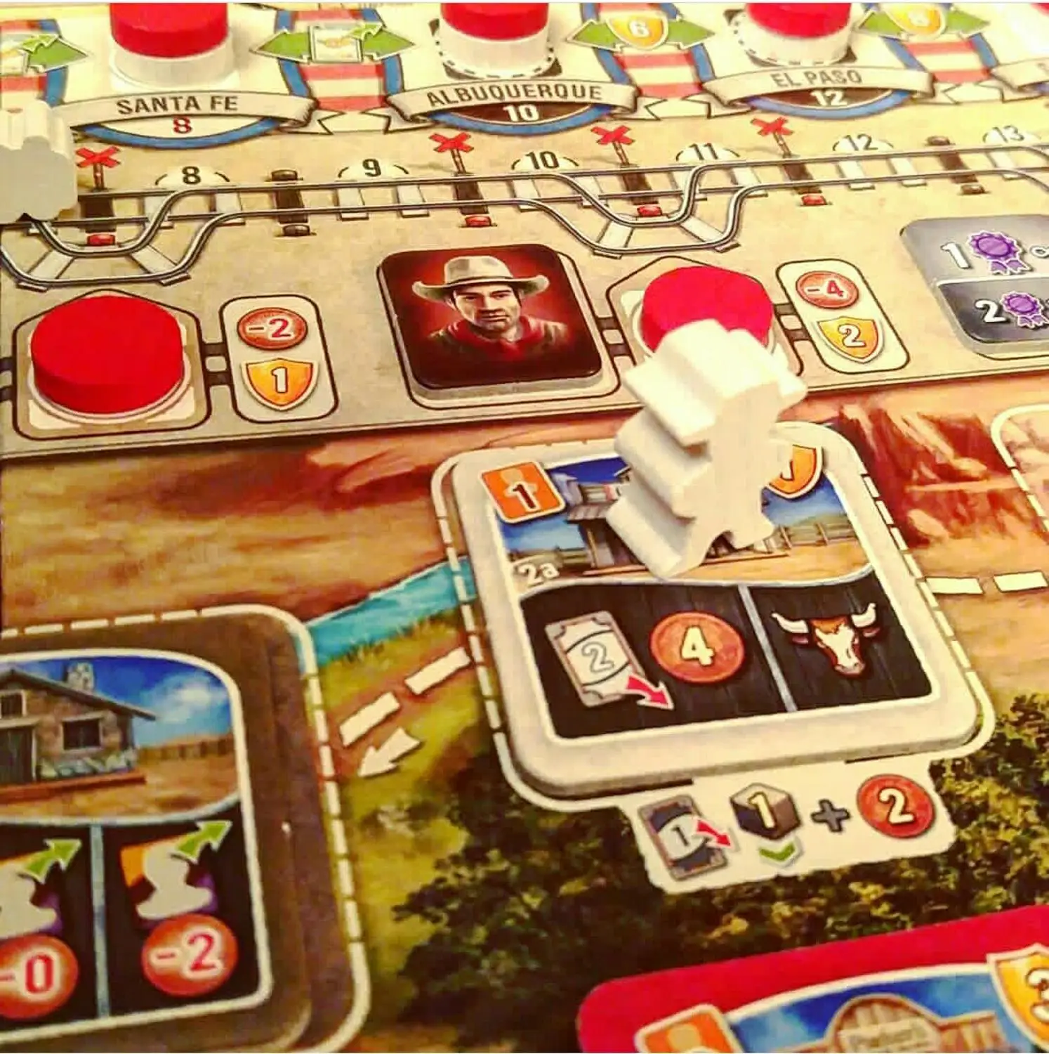 

2021Great Western Trail Board Game 2-4 Players to Play Best Gift Family/Party/Friends Funny Strategy Cards Game