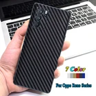 Для Oppo Reno6 Reno5 Reno4 SE Reno3 Reno 6 ACE 2 2Z Pro Plus 5G 10X задняя крышка Задняя Наклейка 3D углеволоконная пленка