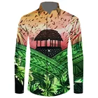 Высококачественное островное платье, пляжные мужские рубашки, полинезийская благородная личность, самоанский OEM, оптовая продажа