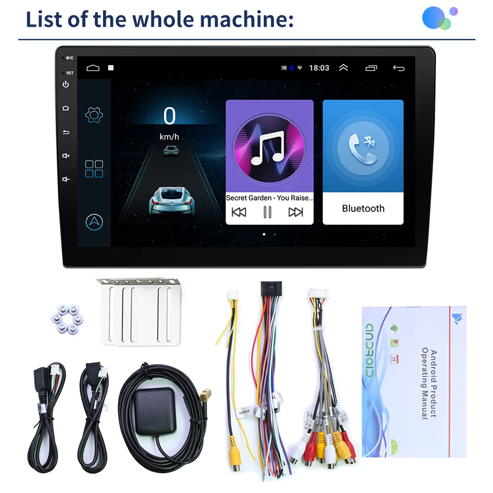 

2 Din Android Car Radio Multimedia GPS Video Player 2DIN for Volkswagen Nissan Hyundai Kia Toyota LADA Ford Chevrolet Car Radio