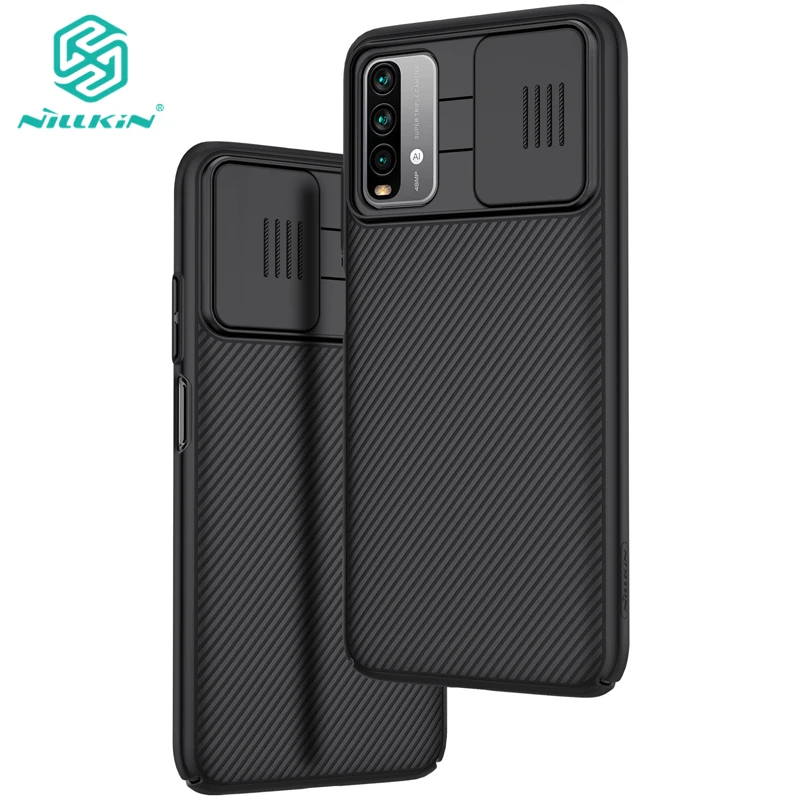 

Camera Protection Case For Xiaomi Redmi 9T NILLKIN Camshield Slide Cover Privacy Shell For Xiaomi Redmi 9 Power Fundas Coque 9t