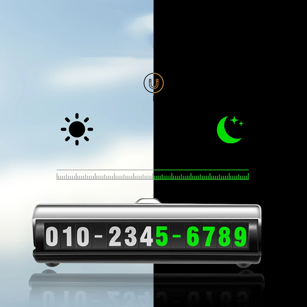Новая телефонная номерная табличка карточка парковочная карта временная