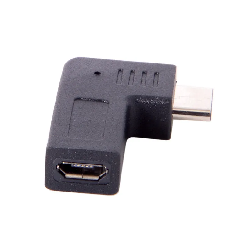 

90 Degree angle USB-C Type-C Male to Micro USB 2.0 5Pin Female Data Adapter