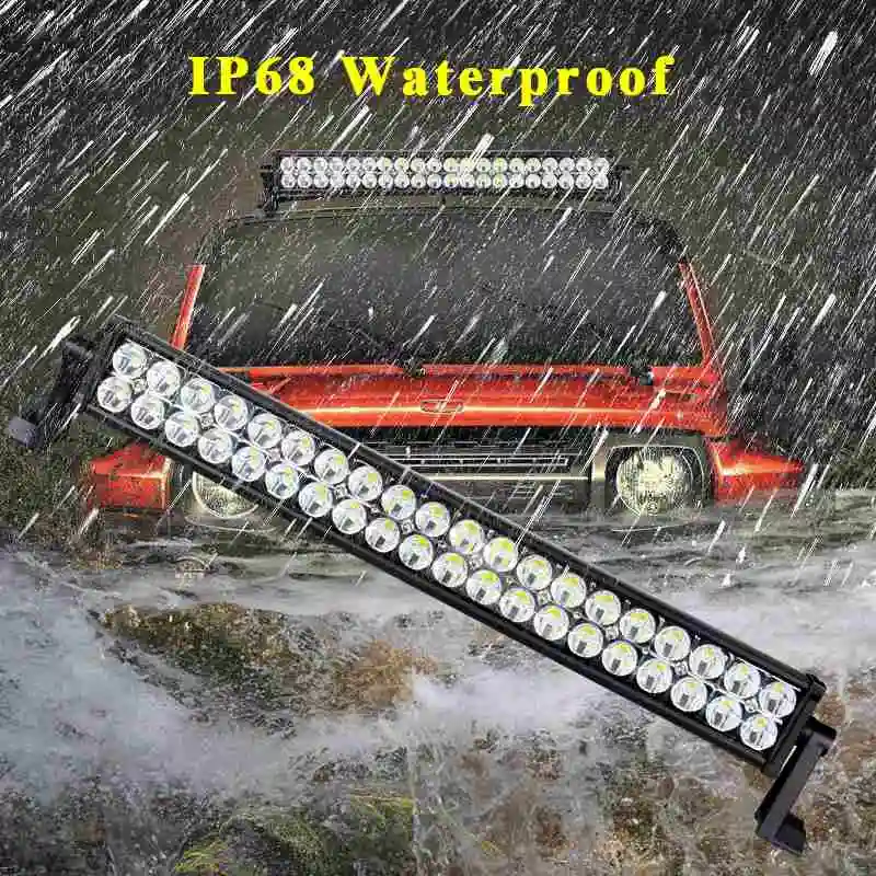 

CREK 22 32 42 52''Inch Straight Off-Road Waterproof Driving Car LED Work Light Bar Fit For 4WD 4x4 SUV ATV Offroad Truck Tractor