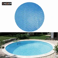 120 %c2%b5m round thickess solar pool tarpaulin cover swimming pool protection blanket gound heat insulation film outdoor accessories