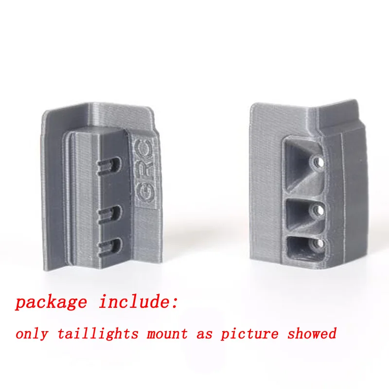 1 пара моделей автомобилей с дистанционным управлением триколор задний фонарь