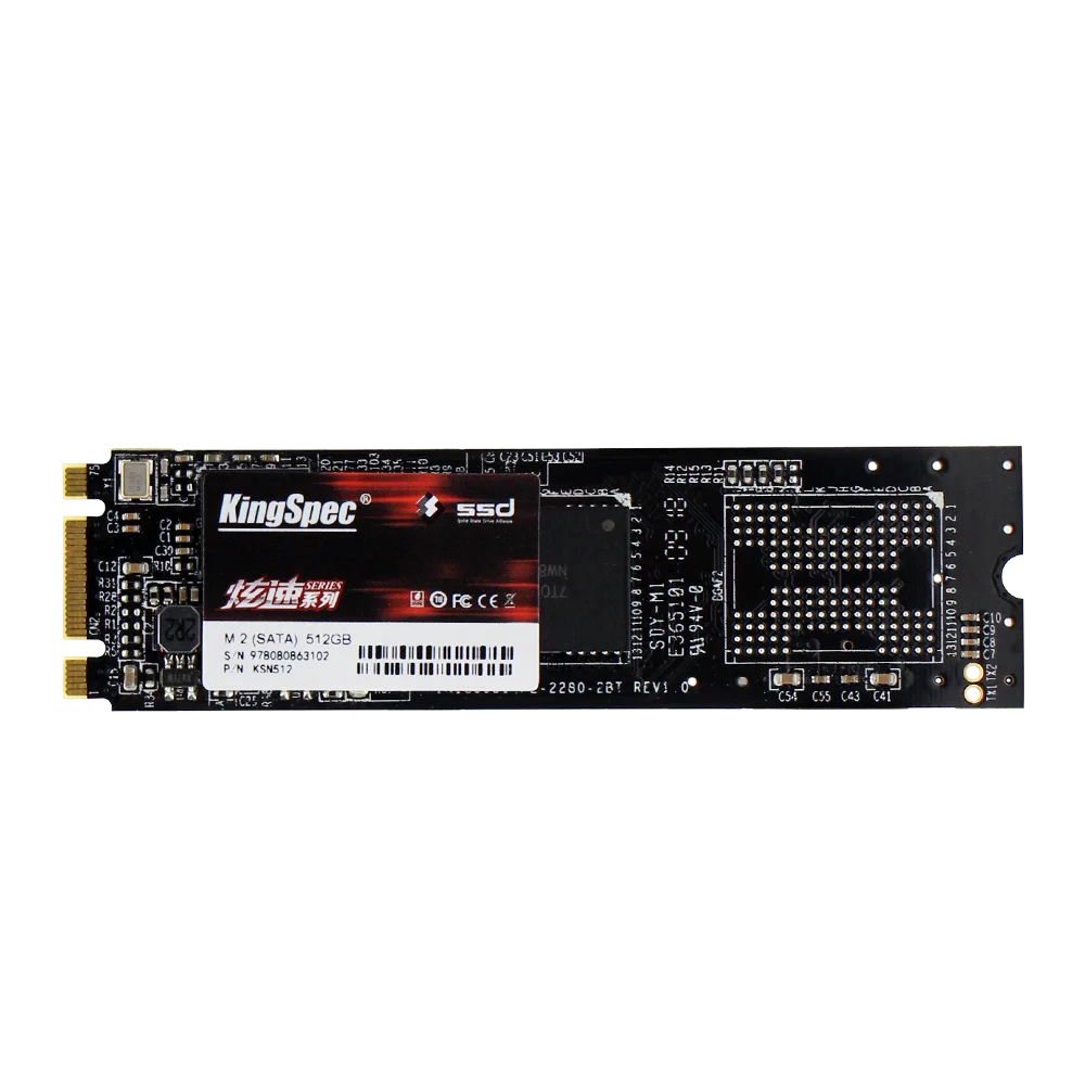 KingSpec M2 2280 SSD M.2 SATA 128 ГБ 256 512 1 ТБ HDD NGFF мм 2 disco duro для компьютера ноутбука Xiaomi