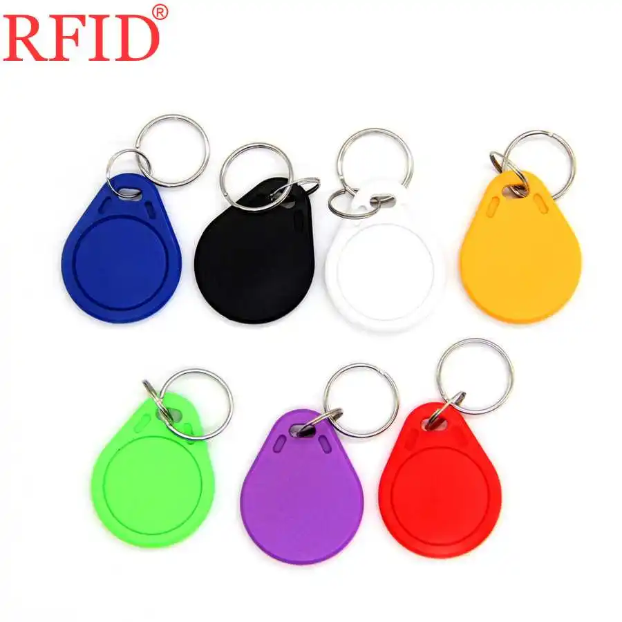 UID S50 1K 13 56 МГц перезаписываемый сменный брелок NFC RFID Бесконтактный ключ с кольцом