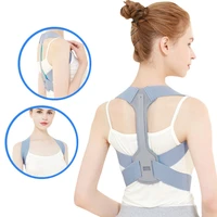 men women kids back spine posture corrector shoulder support belt lumbar brace postura correction clavicle back straightener