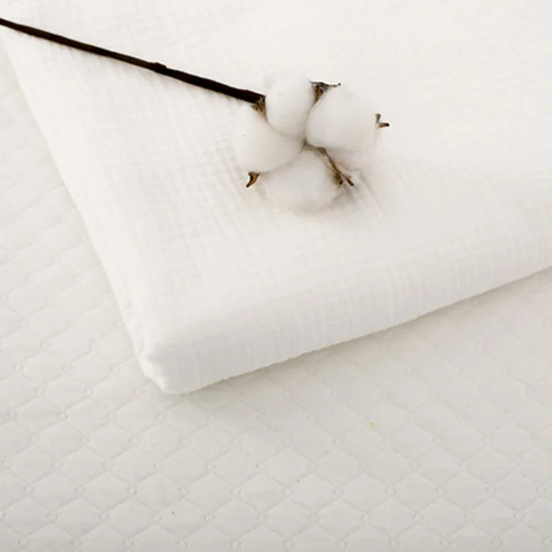 Двухслойная хлопчатобумажная ткань с принтом ананасов 1 м