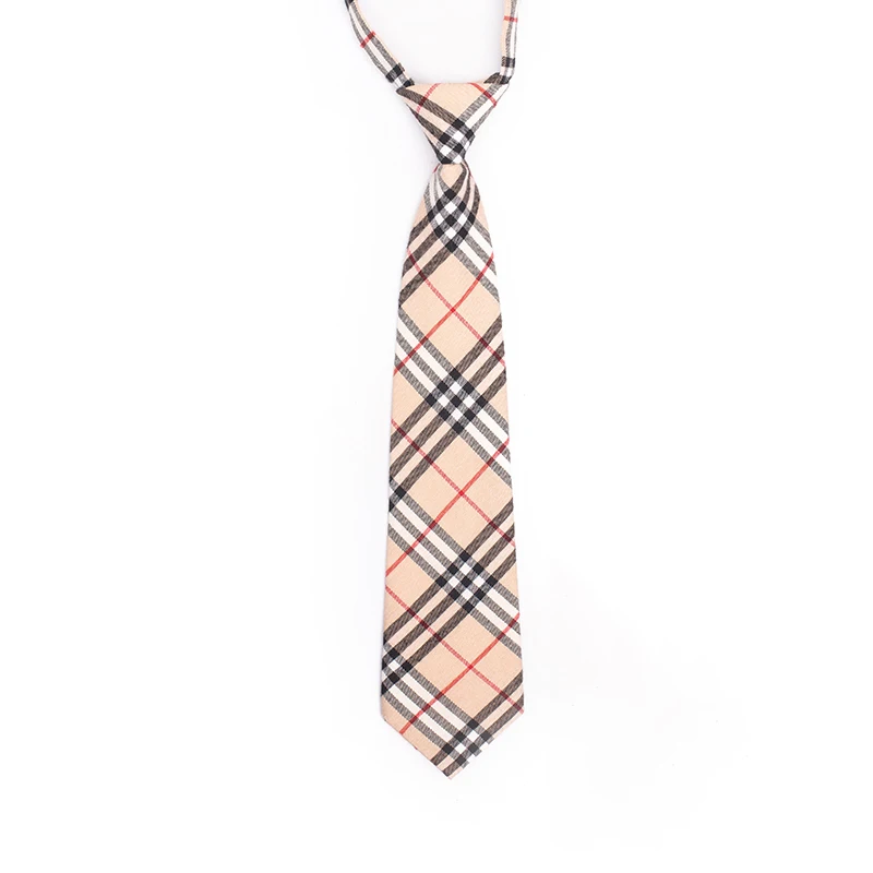 

High Quality 2020 Designer New Fashion Men 7cm Ties Houndstooth Plaid Neckties Casual Student Formal Suit Tie with Gift Box