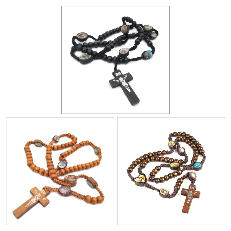 Иисус I.N.R.I. Рождественское распятие крест ожерелье кулон католические модные