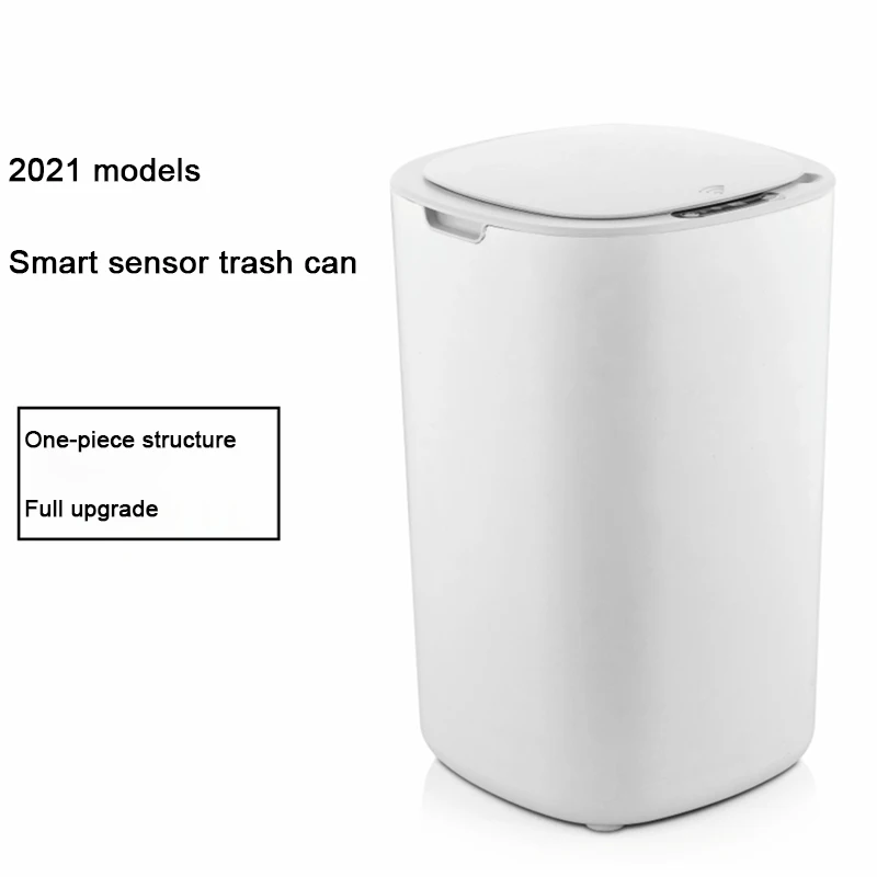 12l full smart sensor trash can flip trash can simple toilet kitchen garbage storage waste paper basket bathroom accessories free global shipping