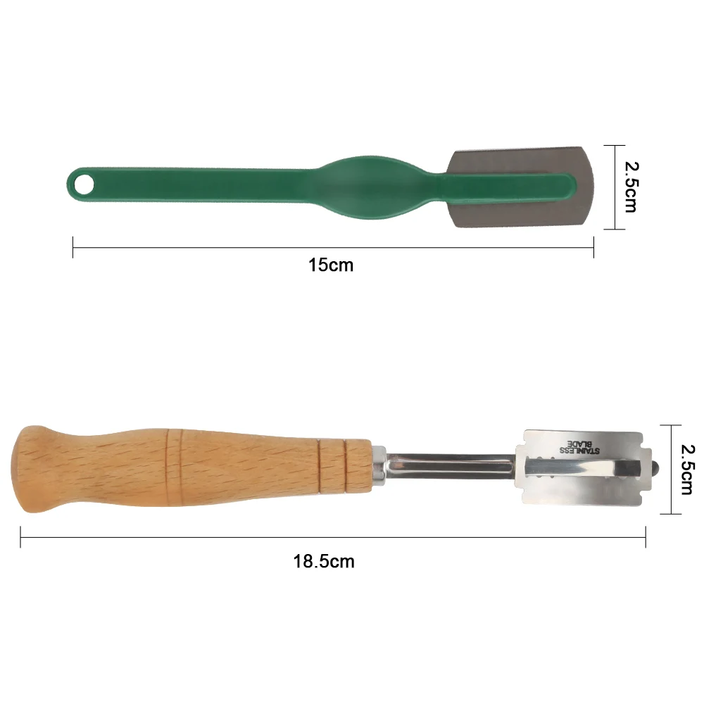 Пластиковые/деревянные инструменты для хлеба скребок нож хлеба/слайсер/резак