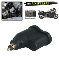 motorcycle dual usb charger hella din socket cigarette lighter waterproof for bmw r1200gs k1300gt k1600gt r1100 r1150 rt f850gs