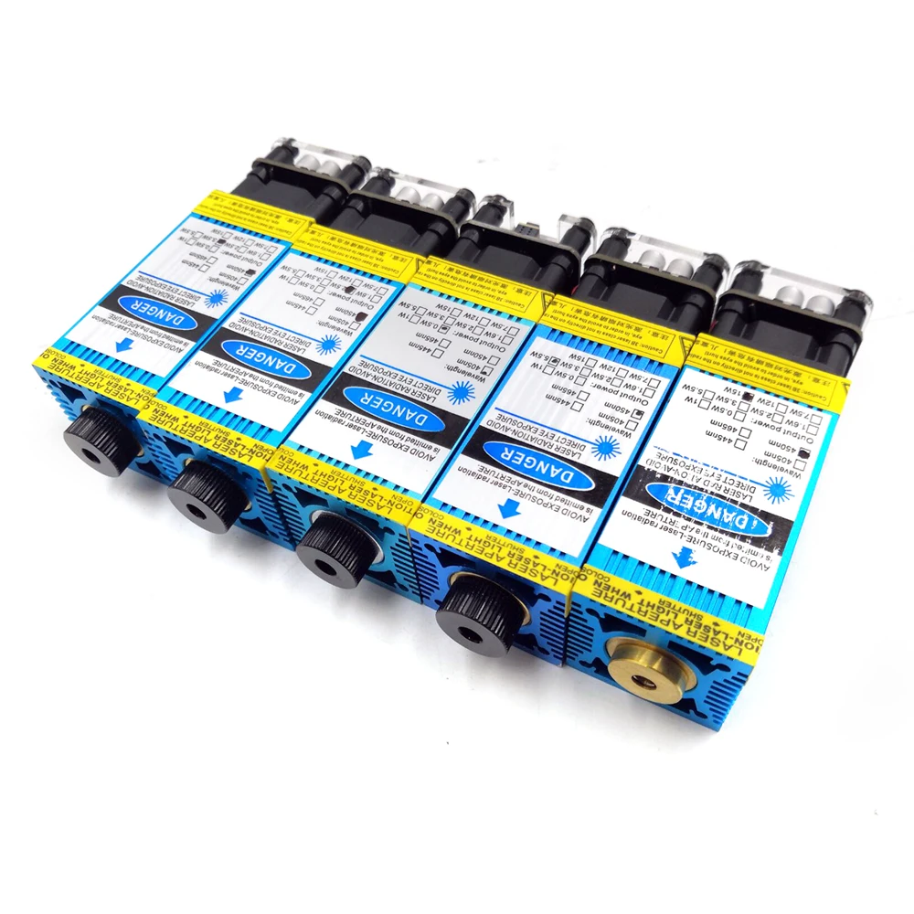 Лазерный модуль с ЧПУ регулируемый синий лазерный 15 Вт 33 мм 2500 мвт 5500 МВт лазерная