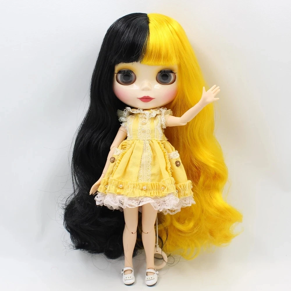 Ледяной DBS Blyth кукла 1/6 bjd игрушка красочные смешанные волосы случайные глаза