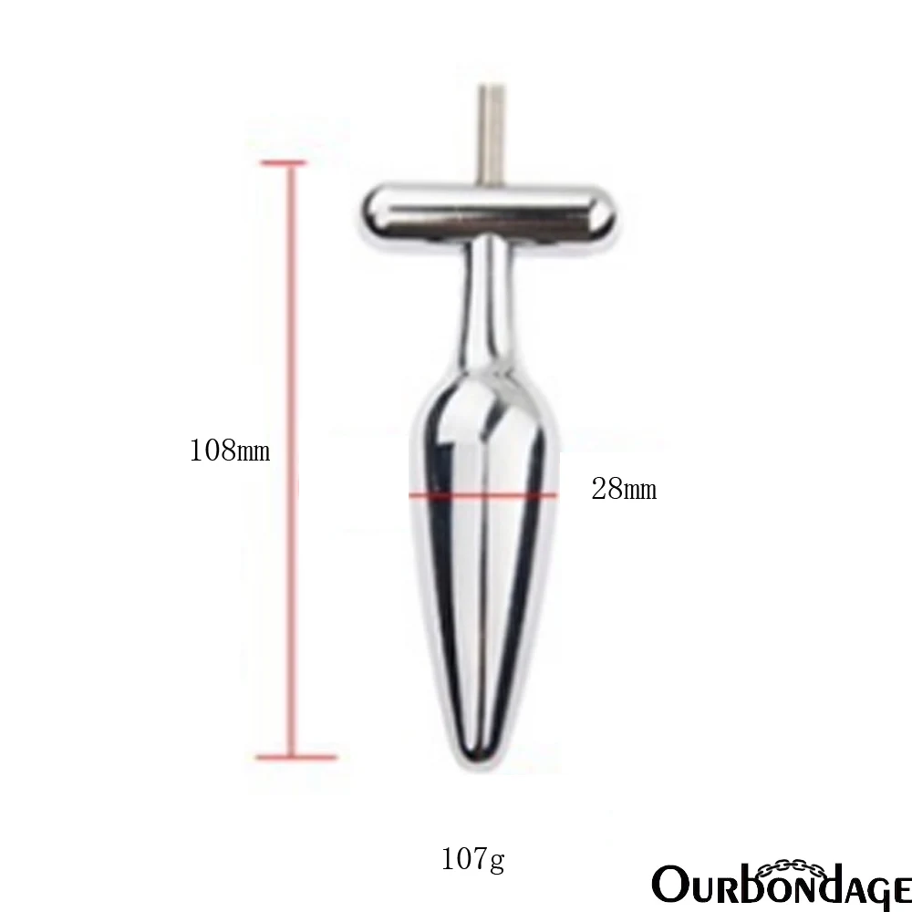 Ourbondage 5 цветов сплав Анальная пробка расширения меховыми шариками для Для мужчин
