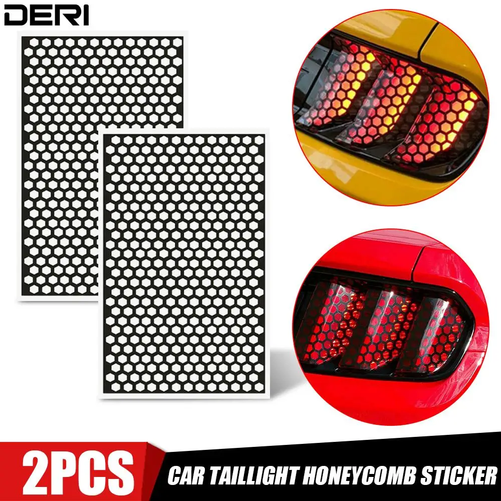 2 шт. автомобильные наклейки на задние фары в виде сот | Автомобили и мотоциклы