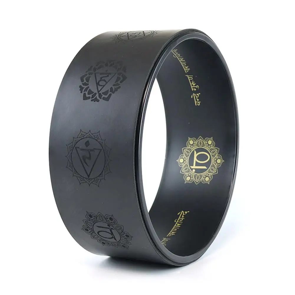 Колесо для йоги массажное колесо пилатеса спины сгибание удобное йоги|Круги